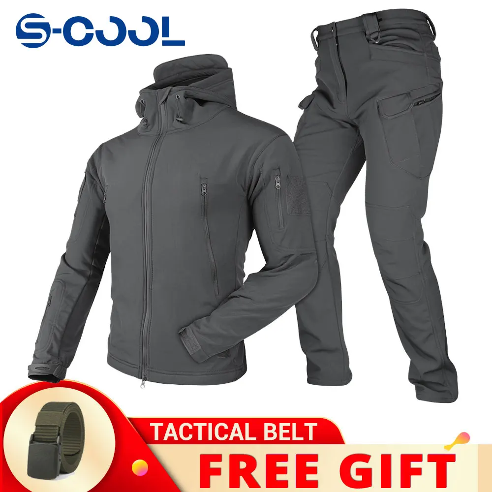 Тактические Водонепроницаемые Куртки SoftShell, мужское пальто с капюшоном, тактический боевой спортивный костюм, брюки для рыбалки, пешего туризма, кемпинга, альпинизма
Тактические Водонепроницаемые Куртки SoftShell, мужское пальто с капюшоном, тактический боевой спортивный костюм, брюки для рыбалки, пешего туризма, кемпинга, альпинизма