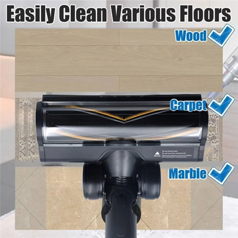 FORC-Electric Floor Brush For Dreame R10 R20 R30 V6 V8 Spare Parts Anti-Tangle Floor Brush Head With LED Lights
FORC-Electric Floor Brush For Dreame R10 R20 R30 V6 V8 Spare Parts Anti-Tangle Floor Brush Head With LED Lights