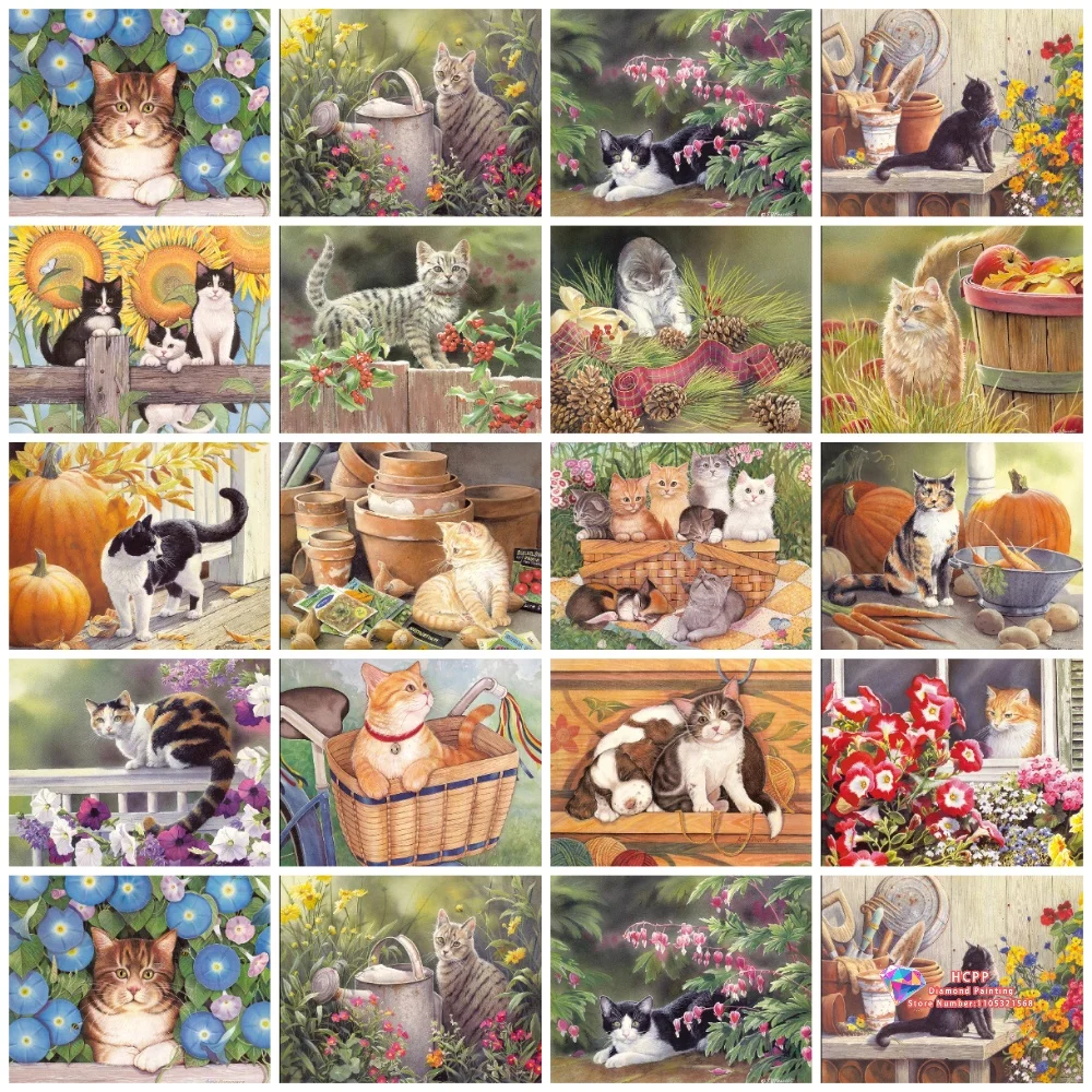 Diamond Painting 5D DIY Mosaic Animal Cartoon Kitten With Pumpkin Cross Stitch Embroidery Jewelry Kit Bedroom Decoration Gift
Diamond Painting 5D DIY Mosaic Animal Cartoon Kitten With Pumpkin Cross Stitch Embroidery Jewelry Kit Bedroom Decoration Gift
