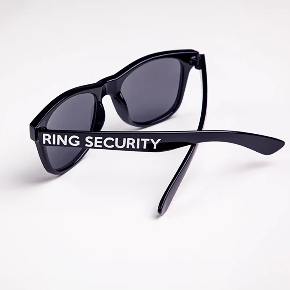 1Pcs Ring Security aldult Sunglasses Ring Bearer Proposal Gift Idea for Wedding Interesting Accessories Proposal Party Supplies
1Pcs Ring Security aldult Sunglasses Ring Bearer Proposal Gift Idea for Wedding Interesting Accessories Proposal Party Supplies