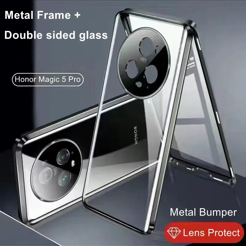 Новинка 360 магнитный чехол для Huawei Honor Magic 5 Pro металлический бампер чехол из закаленного стекла Защитная пленка для объектива камеры
Новинка 360 магнитный чехол для Huawei Honor Magic 5 Pro металлический бампер чехол из закаленного стекла Защитная пленка для объектива камеры