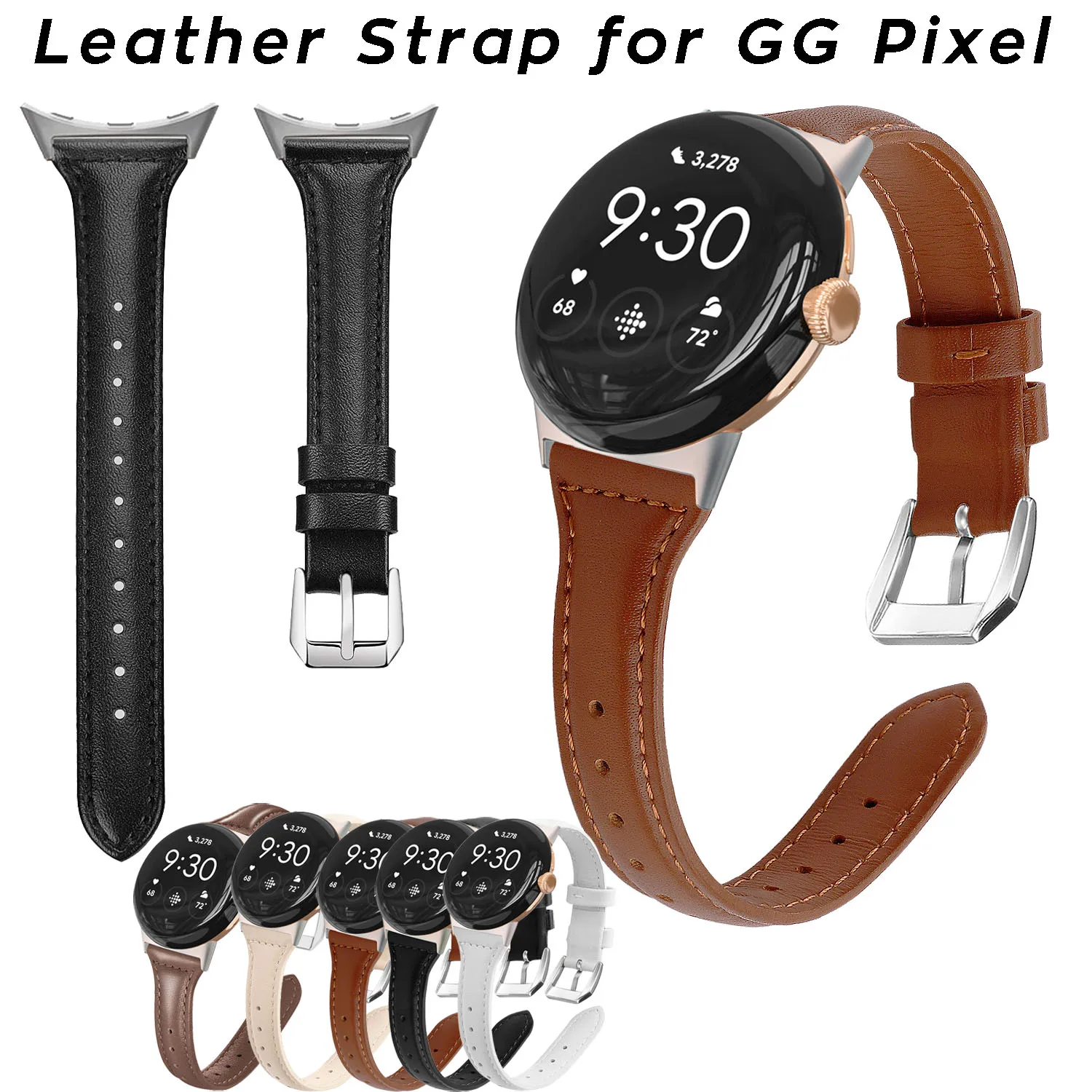 Сменный ремешок для Google Pixel Watch 1, 2, 3, 45 мм, 41 мм, тонкий ремешок для часов из натуральной кожи, браслет, ремень
Сменный ремешок для Google Pixel Watch 1, 2, 3, 45 мм, 41 мм, тонкий ремешок для часов из натуральной кожи, браслет, ремень