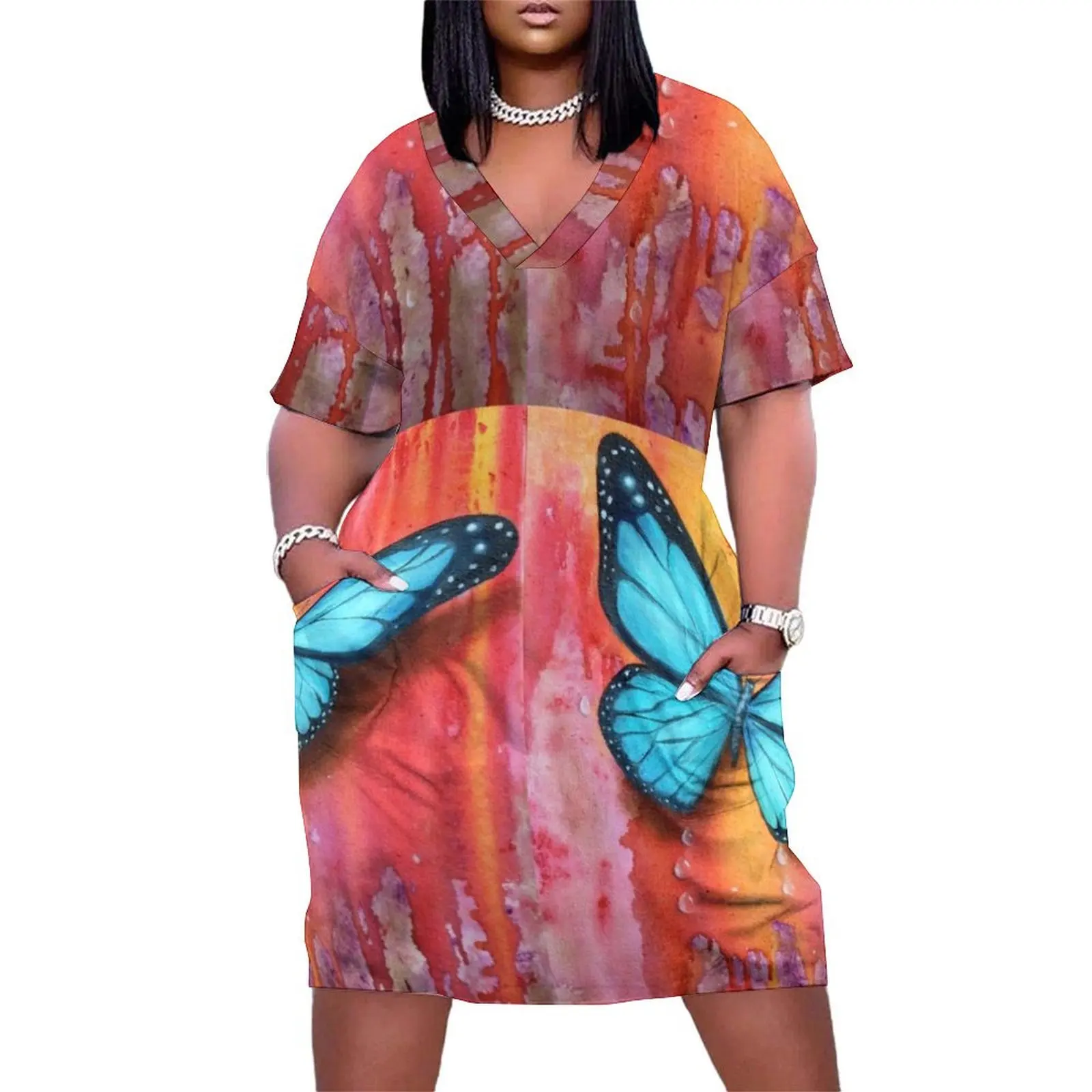 Butterfly Dreams Loose Pocket Dress Evening dresses loose summer dress Dress women long women
Butterfly Dreams Loose Pocket Dress Evening dresses loose summer dress Dress women long women