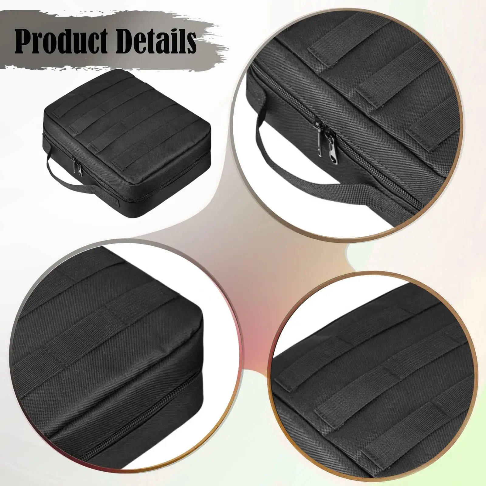 Tool Bag with Compartment Elastic Band Tote with Handle Tool Organizer for Mechanical Construction Electrician Drywall Carpenter
Tool Bag with Compartment Elastic Band Tote with Handle Tool Organizer for Mechanical Construction Electrician Drywall Carpenter