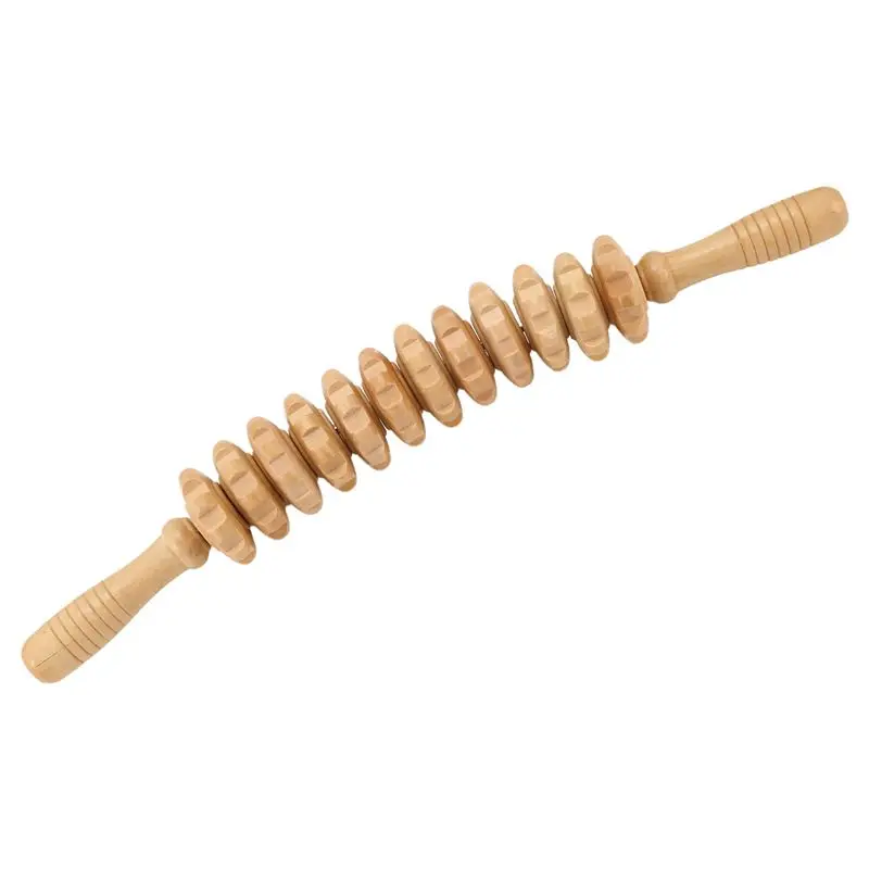 12 Rollers Wooden Massager Curved Exercise Roller Sticks Full Body Wood Therapy Massage Tools Muscle Pain Release-A00E
12 Rollers Wooden Massager Curved Exercise Roller Sticks Full Body Wood Therapy Massage Tools Muscle Pain Release-A00E