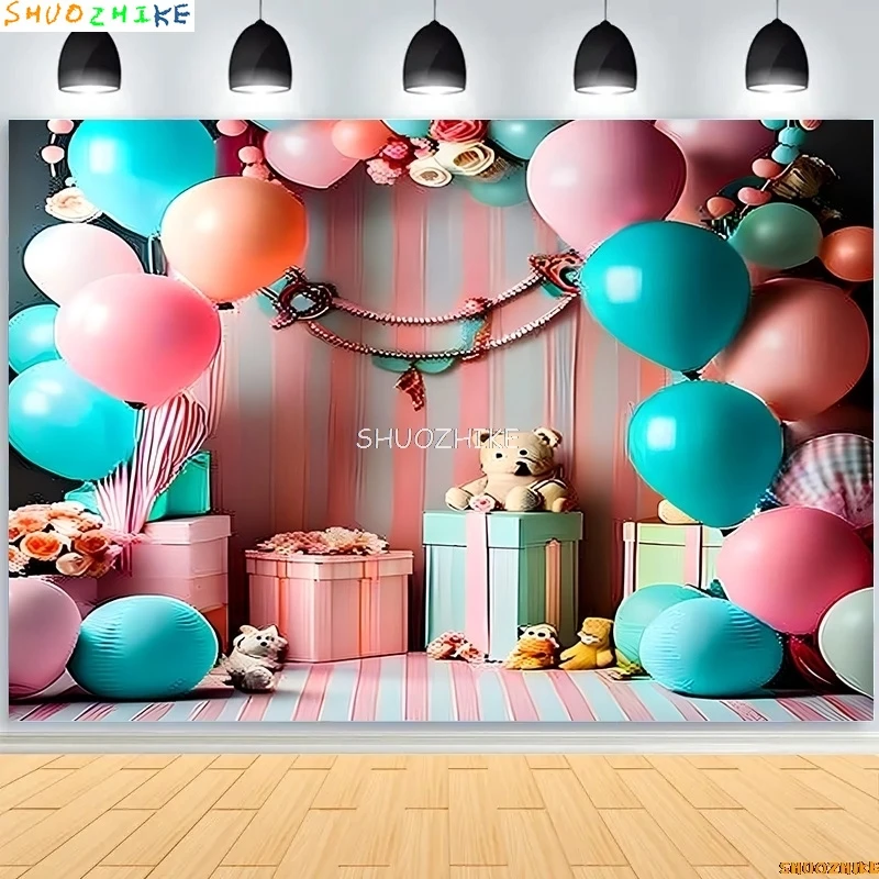 Hot Air Balloons Birthday Party Photography Backdrops Props Newborn Baby Portrait Children Photo Studio Background Props SDS-01
Hot Air Balloons Birthday Party Photography Backdrops Props Newborn Baby Portrait Children Photo Studio Background Props SDS-01