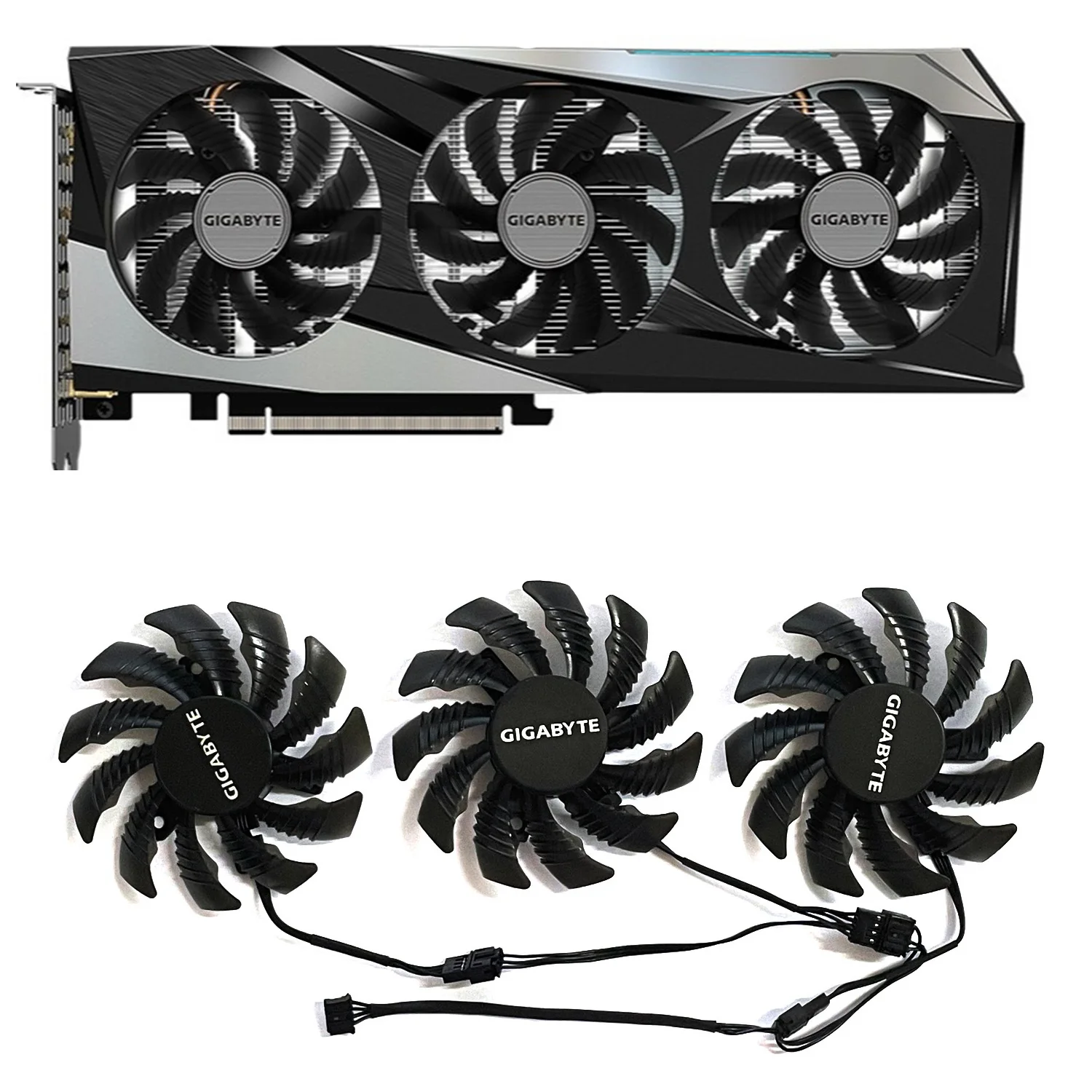 PLD08010S12HH T128010SU DC 12V 0.35A 4PIN for Gigabyte RTX3050 3060TI GTX1660 RX RX6600 6500 6600XT 6900 6800 Graphics Card Fan
PLD08010S12HH T128010SU DC 12V 0.35A 4PIN for Gigabyte RTX3050 3060TI GTX1660 RX RX6600 6500 6600XT 6900 6800 Graphics Card Fan