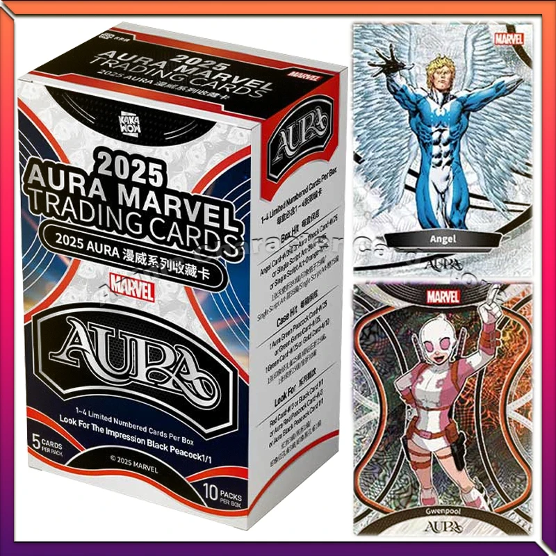Коллекционные карты KAKAWOW 2025 AURA MARVEL, Человек-паук, Железный человек, Капитан Америка, редкая коллекция аниме-игр, карты, детские игрушки, подарок
Коллекционные карты KAKAWOW 2025 AURA MARVEL, Человек-паук, Железный человек, Капитан Америка, редкая коллекция аниме-игр, карты, детские игрушки, подарок