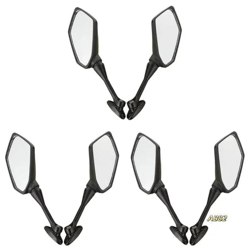 3 Pair Motorcycle Left Right Rear Side View Mirrors For Honda CBR 1000RR 2004-2007 600RR 2003-2018
3 Pair Motorcycle Left Right Rear Side View Mirrors For Honda CBR 1000RR 2004-2007 600RR 2003-2018