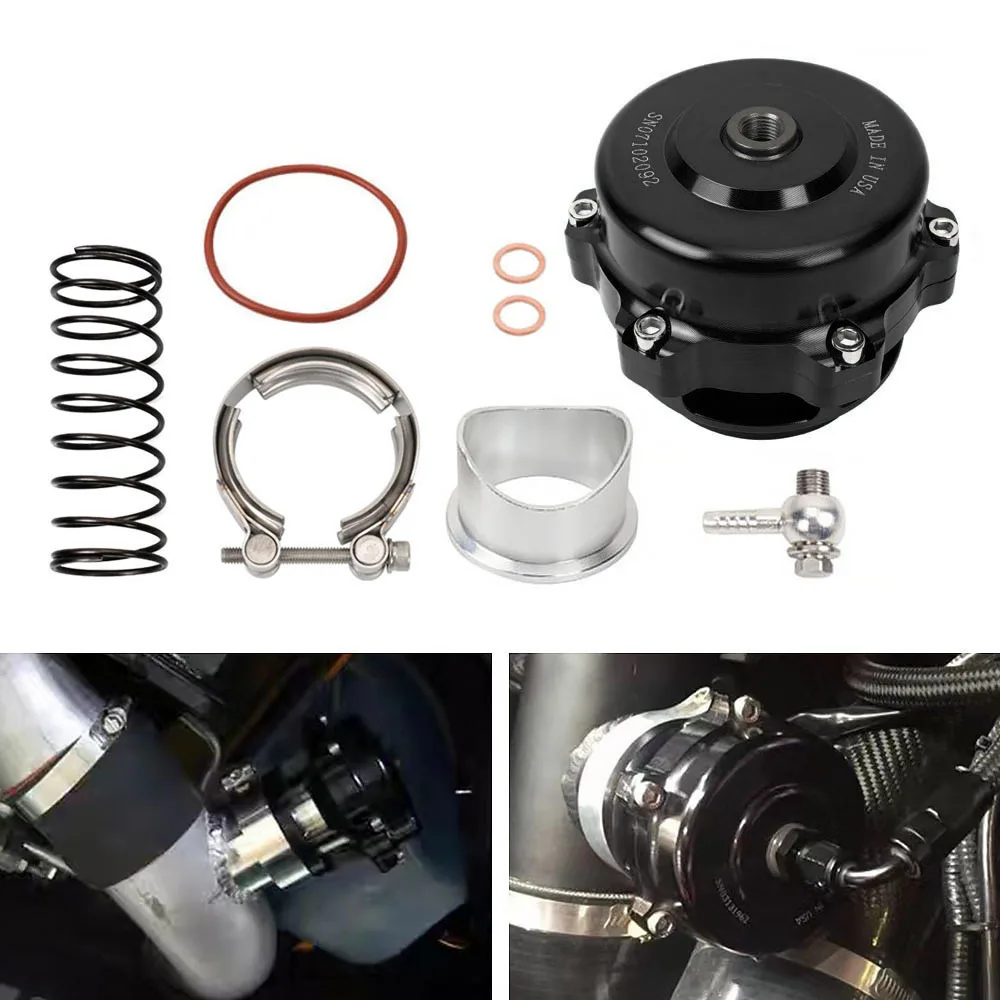 BV50 Series Q Style Blow off Valve BOV 50mm BLACK - Fits for TIAL Springs!
BV50 Series Q Style Blow off Valve BOV 50mm BLACK - Fits for TIAL Springs!