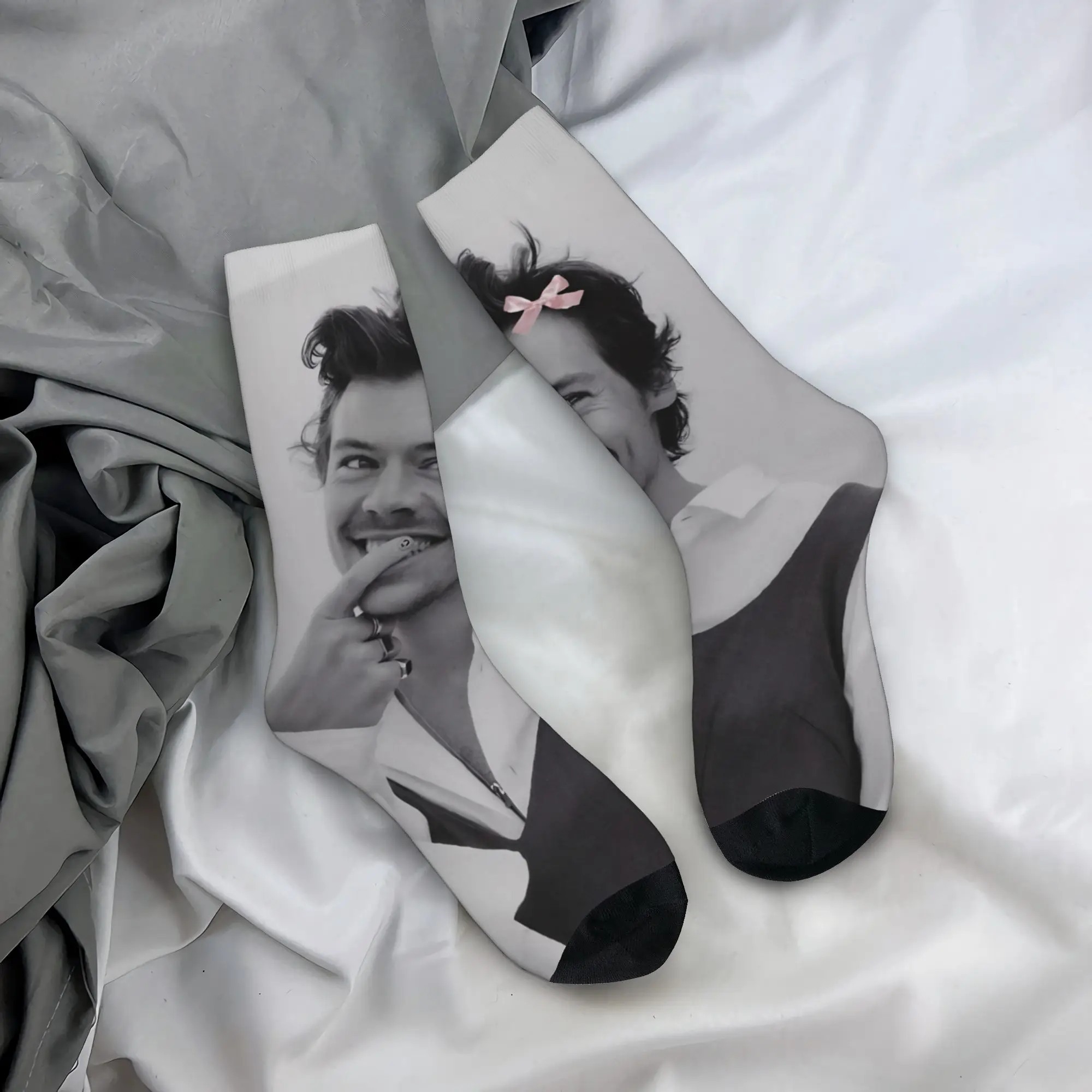 Winter Warm Fashion Men's Women's Harrys Styles Kiss All The Time Album Socks Sweat Absorbing Skateboard Socks
Winter Warm Fashion Men's Women's Harrys Styles Kiss All The Time Album Socks Sweat Absorbing Skateboard Socks