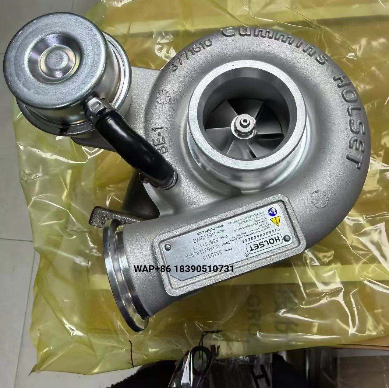 2840684 2840685 3771610 Brand New Premium DYHT Turbocharger D-149 Iron/Aluminum for Foton Engine QSB4.5 ISF2.8 HE211W Compatible
2840684 2840685 3771610 Brand New Premium DYHT Turbocharger D-149 Iron/Aluminum for Foton Engine QSB4.5 ISF2.8 HE211W Compatible