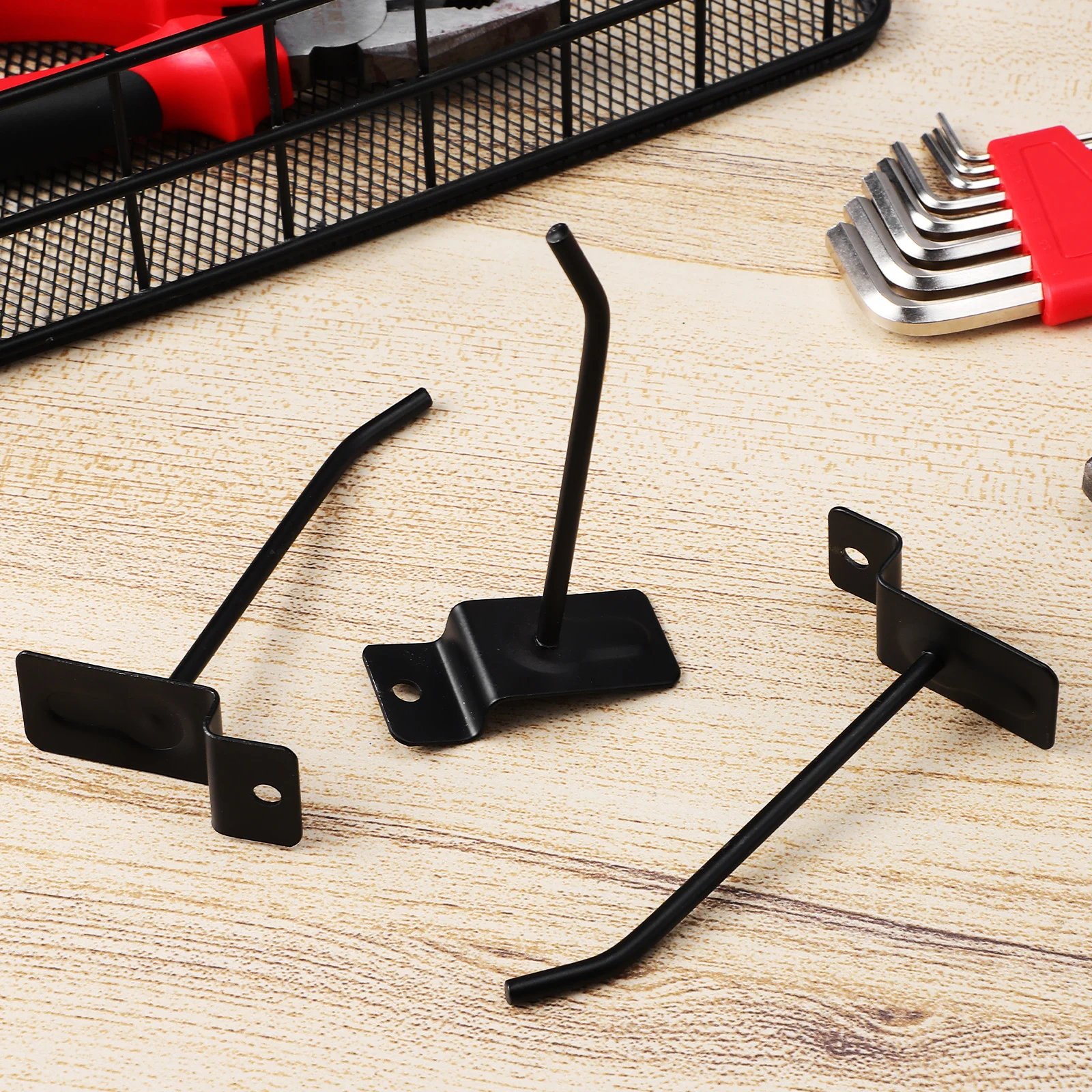 20pcs Heavy Duty Wall Hooks 4 Thick 10cm Black Slatwall Hangers for Home Garage Storage Tools Metal Accessories
20pcs Heavy Duty Wall Hooks 4 Thick 10cm Black Slatwall Hangers for Home Garage Storage Tools Metal Accessories