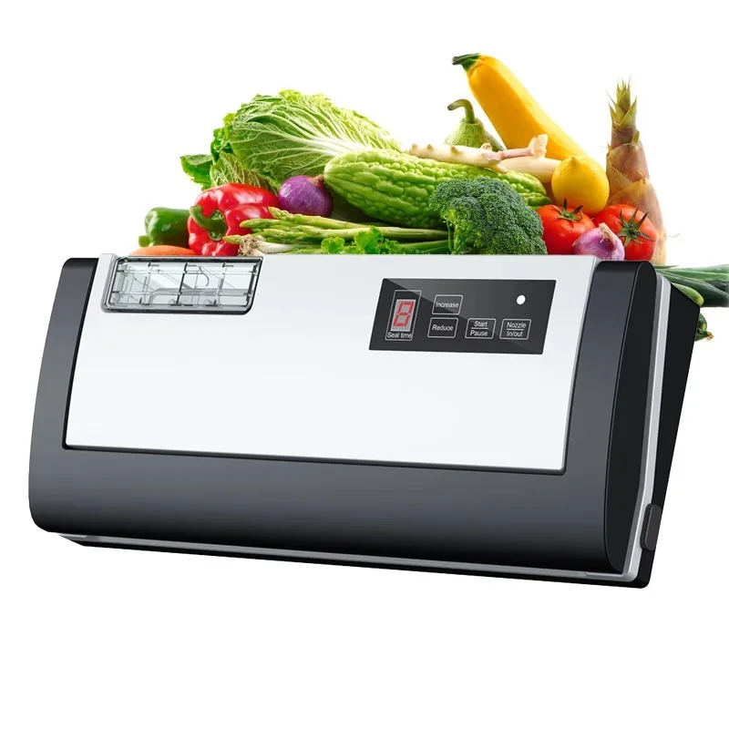 Vacuum Food Preservation Sealer with Automatic Sealing Machine for Food Storage
Vacuum Food Preservation Sealer with Automatic Sealing Machine for Food Storage