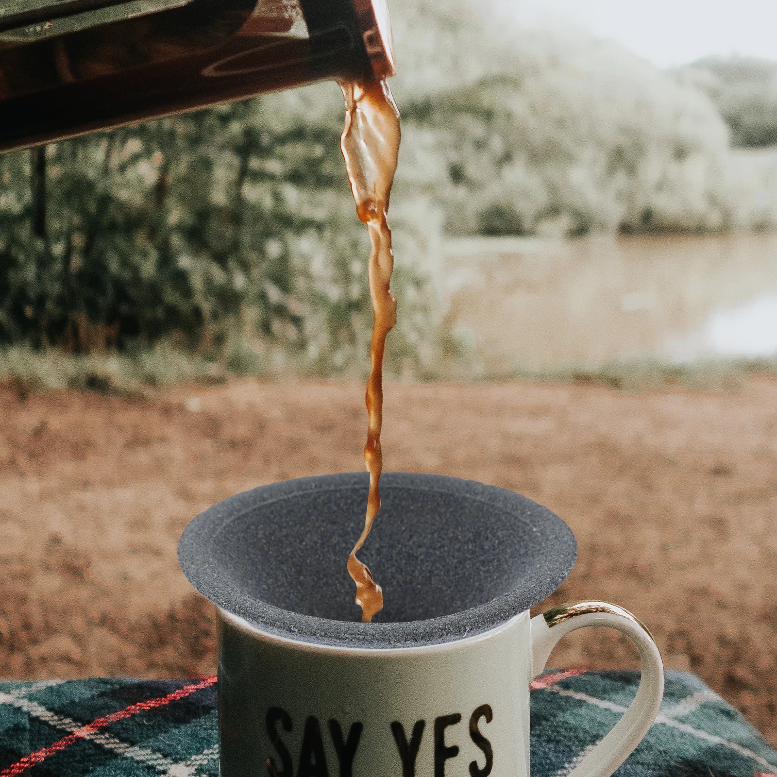 Portable Ceramic Tea Filter Tool Multi Functional Infuser for Loose Tea Or Ground Coffee Smooth Edge Use Modern Style
Portable Ceramic Tea Filter Tool Multi Functional Infuser for Loose Tea Or Ground Coffee Smooth Edge Use Modern Style