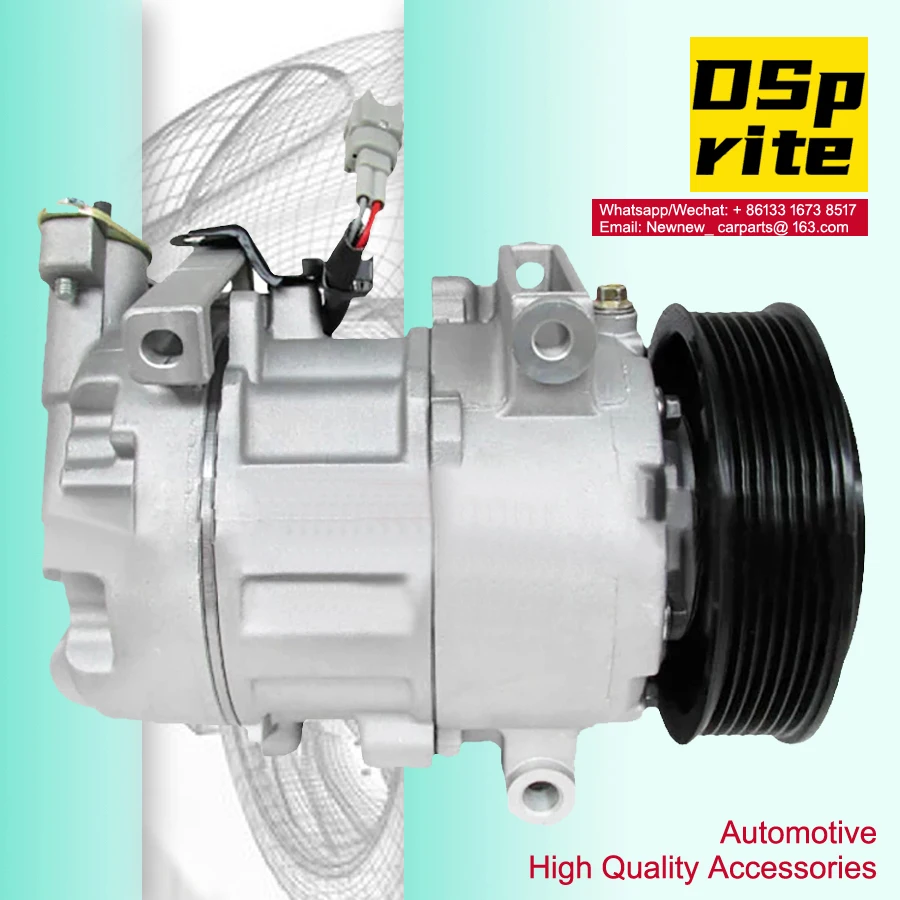 For Renaul 6SEL14C ac Compressor 8FK 351 123-041 8FK 351 123-541 8200956574 447150-0010 833844 for Renault Megane 2.0 CVT Petrol
For Renaul 6SEL14C ac Compressor 8FK 351 123-041 8FK 351 123-541 8200956574 447150-0010 833844 for Renault Megane 2.0 CVT Petrol