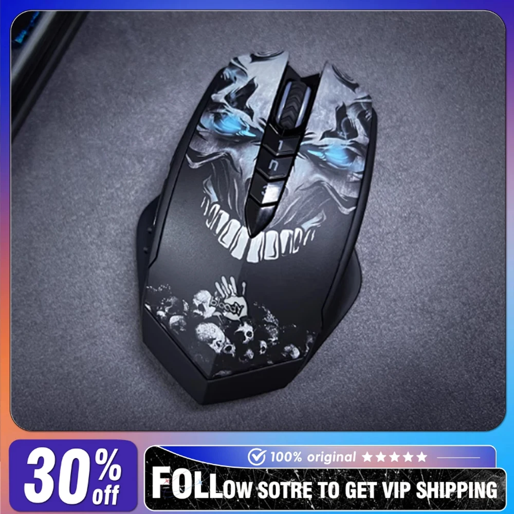Bloody R80 Plus Wireless RGB Mouse BC3332-5 Sensor 60 Hours Long Battery Life Business Office E-sports Gaming Mouse Gifts
Bloody R80 Plus Wireless RGB Mouse BC3332-5 Sensor 60 Hours Long Battery Life Business Office E-sports Gaming Mouse Gifts