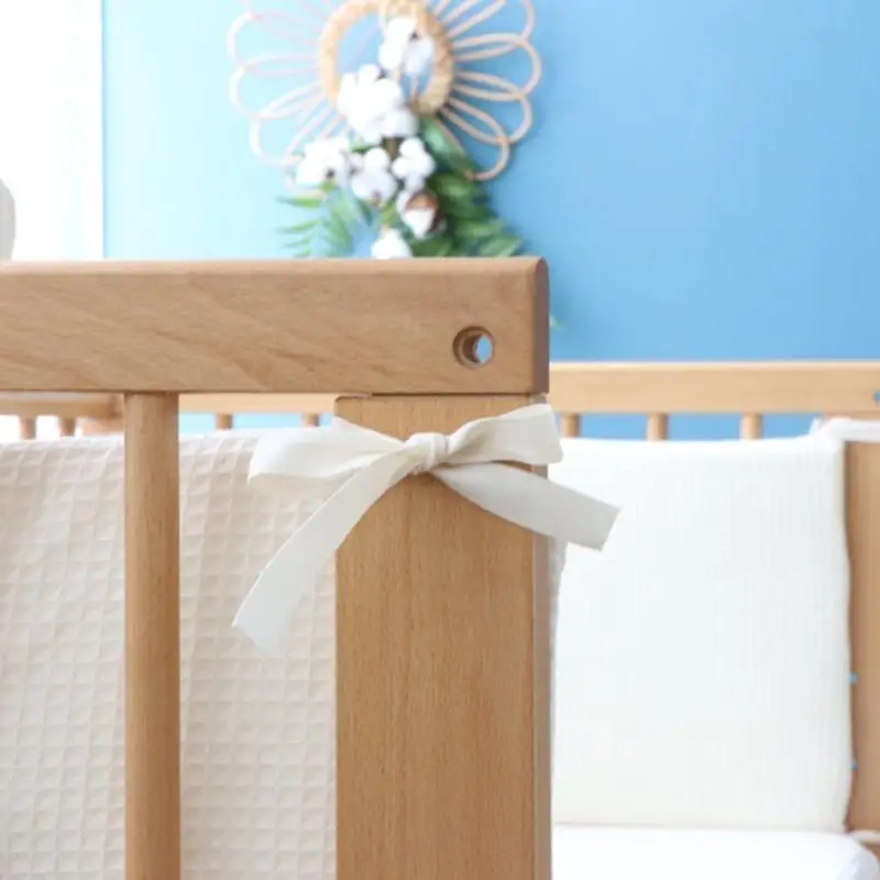 95AE Detachable Newborn Crib Around Cot Protector Skin-friendly Baby CottonCot Bumper
95AE Detachable Newborn Crib Around Cot Protector Skin-friendly Baby CottonCot Bumper