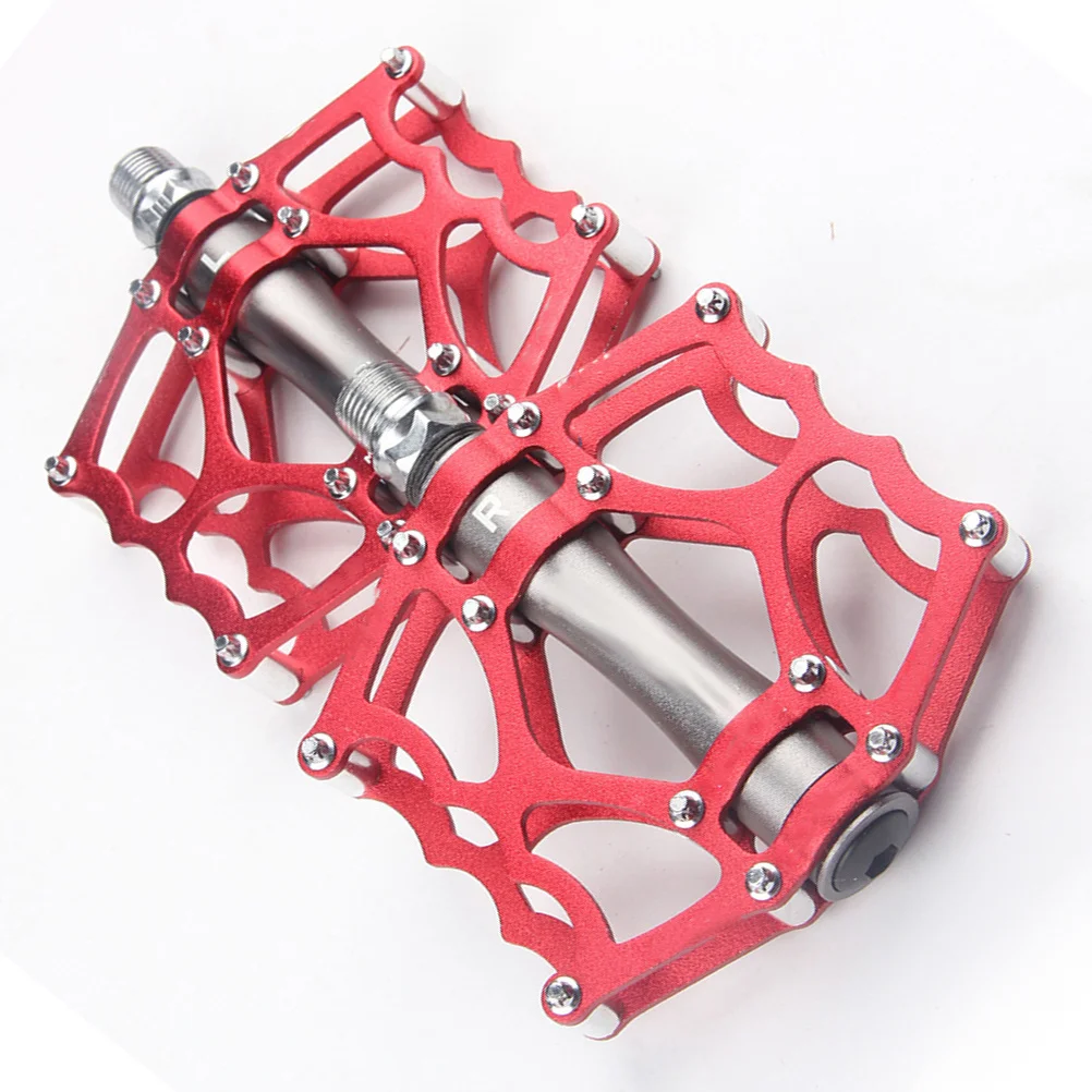 1Pair Aluminum Alloy Bicycle Pedals Ultralight Mountain Road Bike Parts Waterproof Self-Lubricating Anti-Slip Bearing
1Pair Aluminum Alloy Bicycle Pedals Ultralight Mountain Road Bike Parts Waterproof Self-Lubricating Anti-Slip Bearing