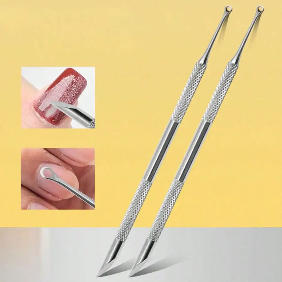Used for exfoliating and nail cleaning, stainless steel exfoliator - double ended circular and angled design
Used for exfoliating and nail cleaning, stainless steel exfoliator - double ended circular and angled design