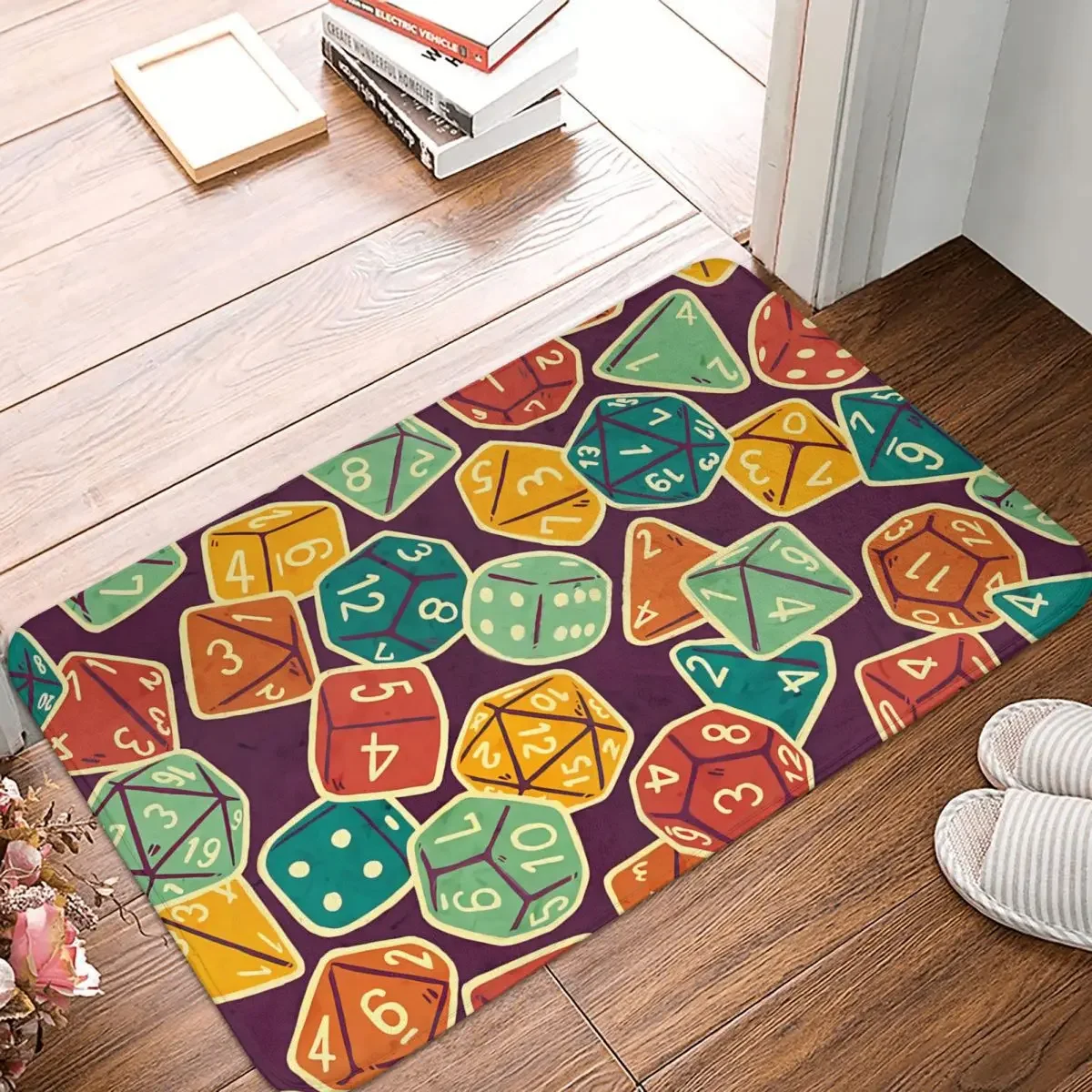 DND Game D20 D&D Anti-Slip Rug Doormat Kitchen Mat Dice Bag Floor Carpet Home Decor
DND Game D20 D&D Anti-Slip Rug Doormat Kitchen Mat Dice Bag Floor Carpet Home Decor