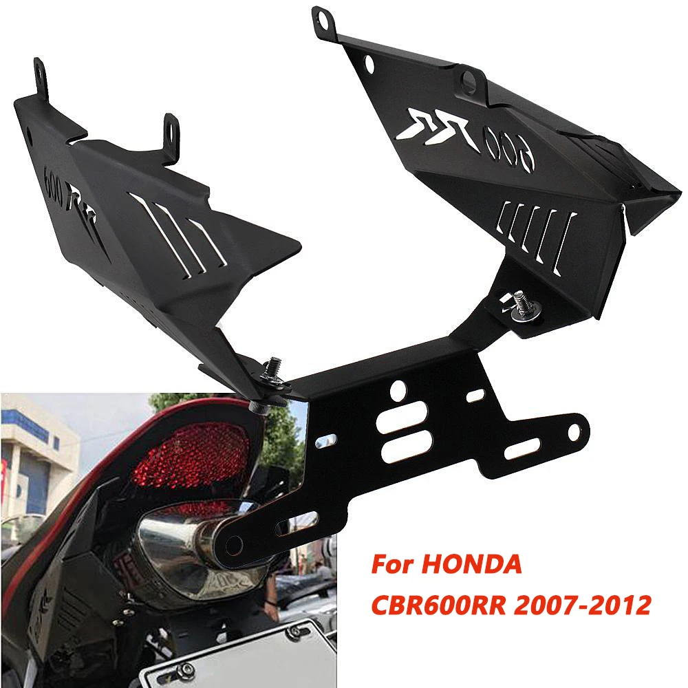 Держатель номерного знака для мотоцикла Honda CBR600RR F5 2007-2012, кронштейн для крепления номерного знака на заднее крыло, комплект для удаления заднего крыла (Tail Tidy)
Держатель номерного знака для мотоцикла Honda CBR600RR F5 2007-2012, кронштейн для крепления номерного знака на заднее крыло, комплект для удаления заднего крыла (Tail Tidy)