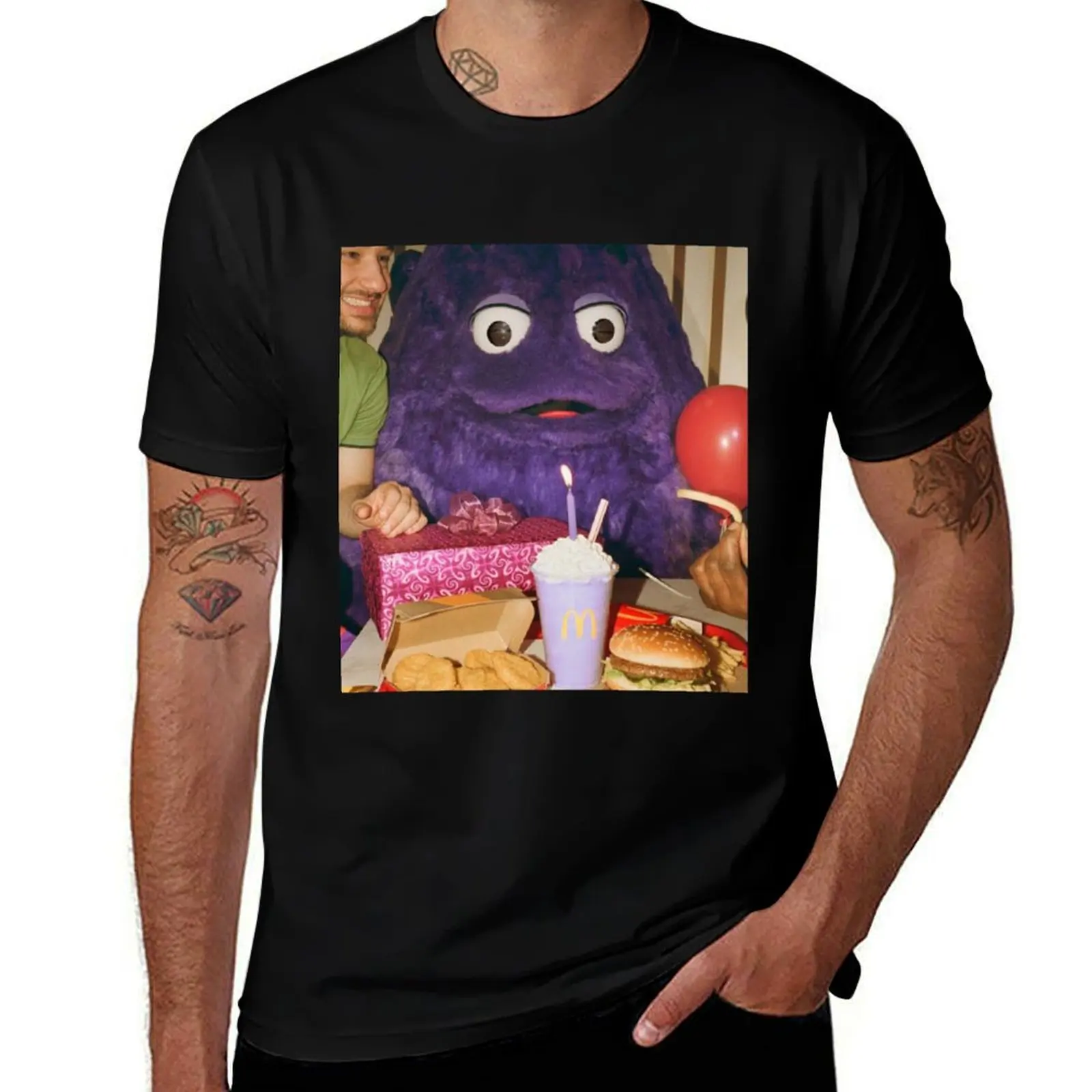 Creepiest Grimace's Birthday T-Shirt valentines clothes korean fashion quick-drying custom shirt plus size men clothing
Creepiest Grimace's Birthday T-Shirt valentines clothes korean fashion quick-drying custom shirt plus size men clothing