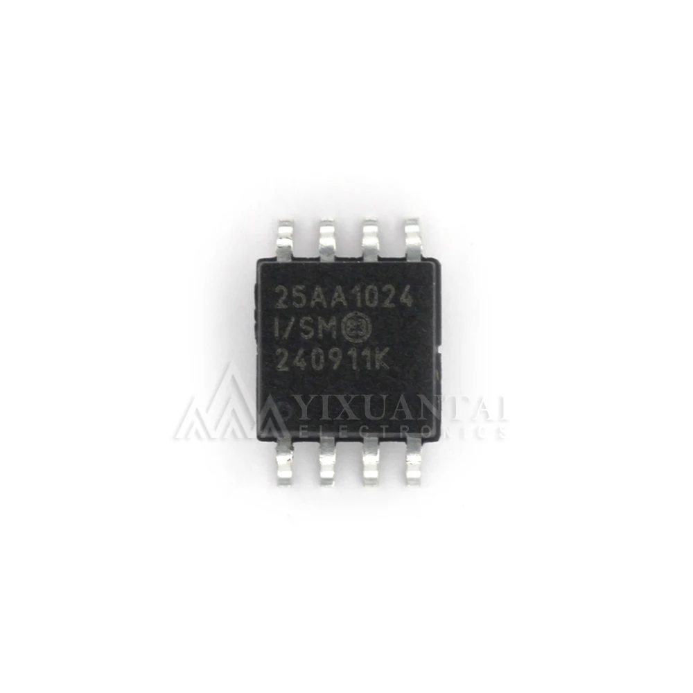 5PCS/LOT 25AA1024 25AA1024-I/SM IC EEPROM 1MBIT SPI 20MHZ 8SOIJ
5PCS/LOT 25AA1024 25AA1024-I/SM IC EEPROM 1MBIT SPI 20MHZ 8SOIJ