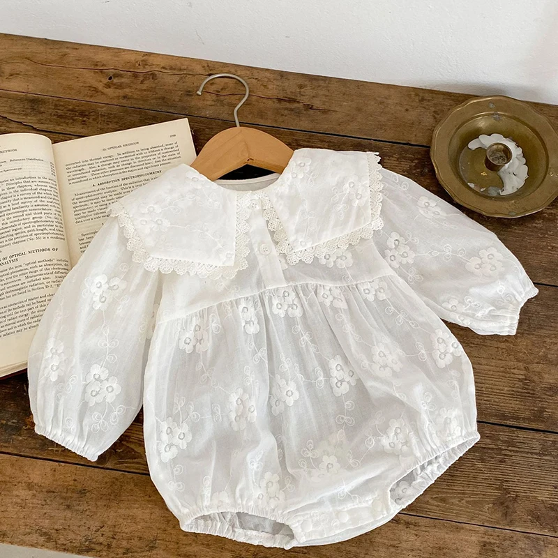 Autumn Infant Baby Girls Jumpsuit 0-24M Baby Romper Girls Clothing Spring Cotton Long Sleeve Embroidery Toddler Baby Girl Romper
Autumn Infant Baby Girls Jumpsuit 0-24M Baby Romper Girls Clothing Spring Cotton Long Sleeve Embroidery Toddler Baby Girl Romper