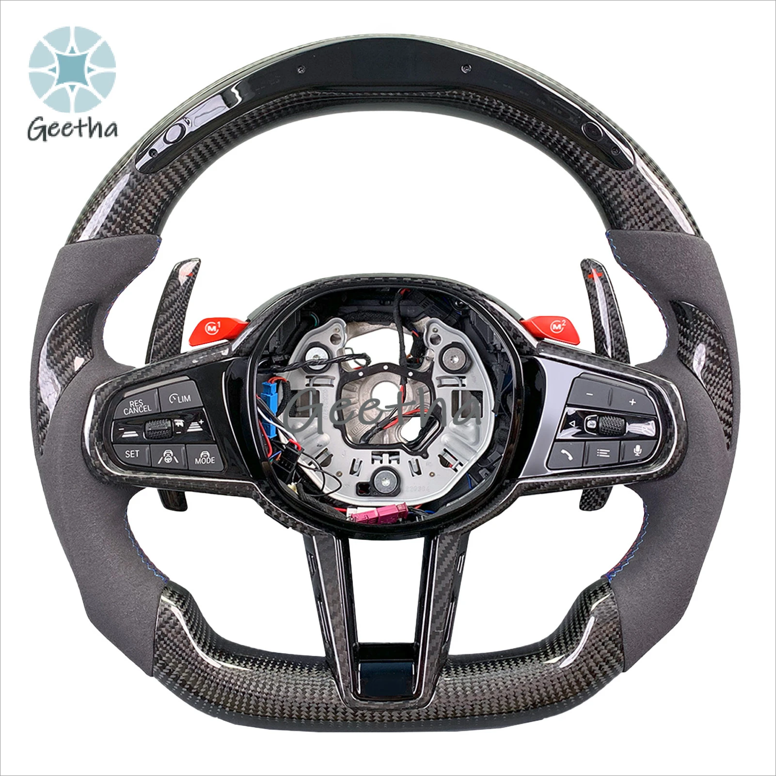 For BMW Carbon Fiber Steering Wheel Customized 2 3 4 5 6 Series G20 G30 2018-2022
For BMW Carbon Fiber Steering Wheel Customized 2 3 4 5 6 Series G20 G30 2018-2022