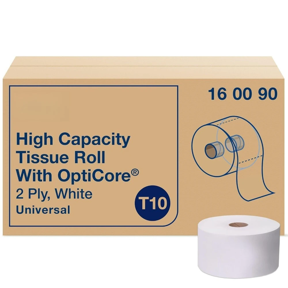 Mid Size Toilet Paper Roll White 2 Ply Universal T10 12 Rolls 2000 Sheets
Mid Size Toilet Paper Roll White 2 Ply Universal T10 12 Rolls 2000 Sheets