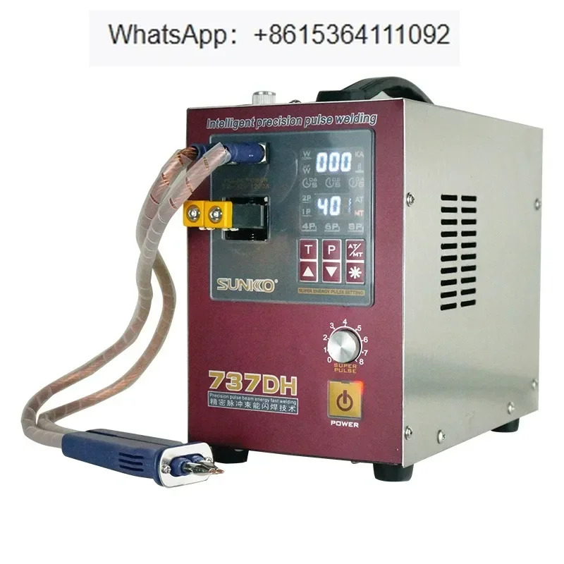 Spot Welder 737DH 4.3KW High Power Automatic Pulse Spot Welding Machine With Spot Welding Pen Battery Welder Equipment
Spot Welder 737DH 4.3KW High Power Automatic Pulse Spot Welding Machine With Spot Welding Pen Battery Welder Equipment