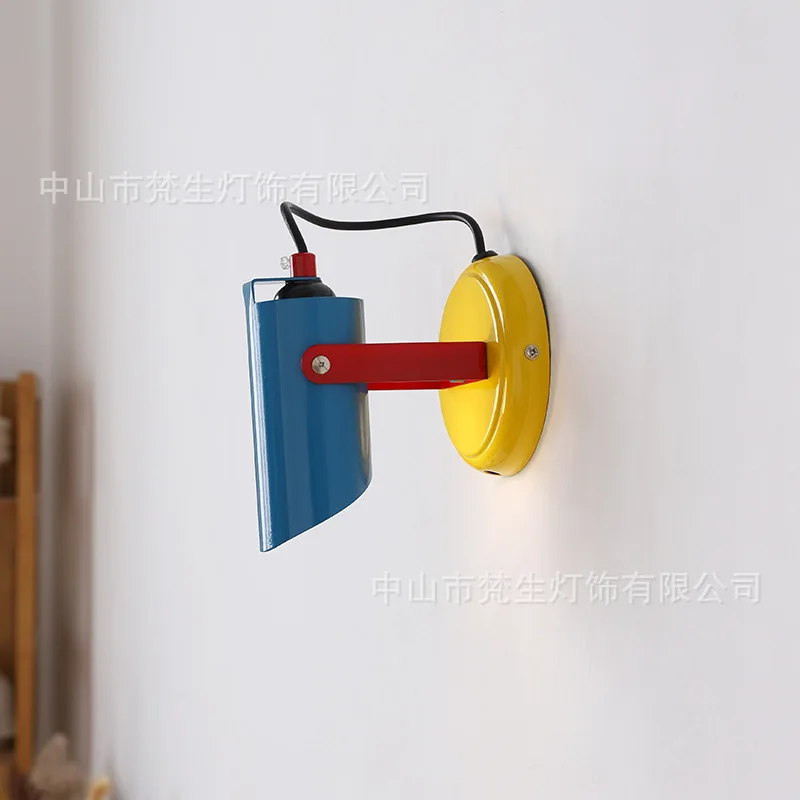 Colorful Retro Mural Spotlight Small Sconces Wall Light Angle Adjustable Indoor Lighting Home Kid's Room Decorations Wall Lamp
Colorful Retro Mural Spotlight Small Sconces Wall Light Angle Adjustable Indoor Lighting Home Kid's Room Decorations Wall Lamp