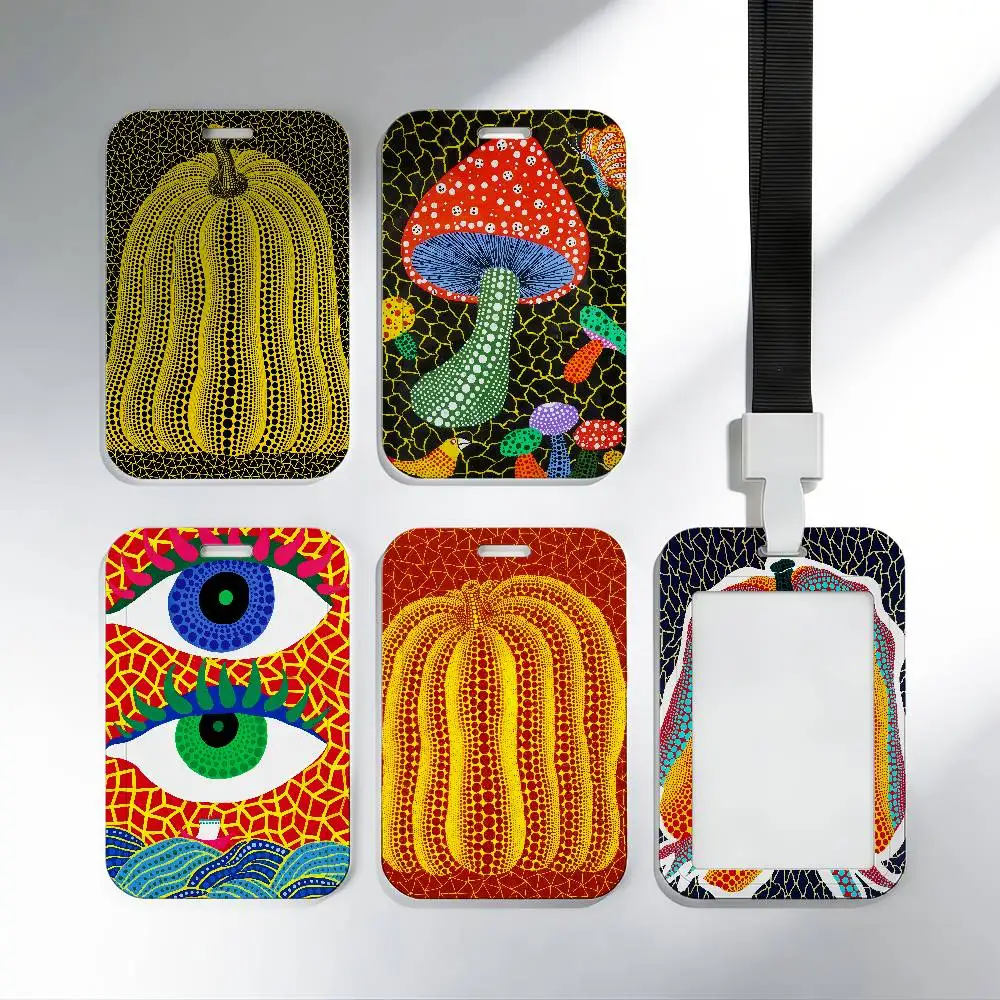 Abstract Pumpkin Polka Dot Art Y-Yayoi K-Kusama School Card Access ID Card Bus Meal Card Protective Sleeve Easy Push
Abstract Pumpkin Polka Dot Art Y-Yayoi K-Kusama School Card Access ID Card Bus Meal Card Protective Sleeve Easy Push