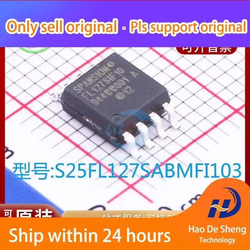 10PCS/LOT S25FL127SABMFI103 FL127SIF10 NOR FLASH IC SOP8 New Original in Stock Power bank
10PCS/LOT S25FL127SABMFI103 FL127SIF10 NOR FLASH IC SOP8 New Original in Stock Power bank