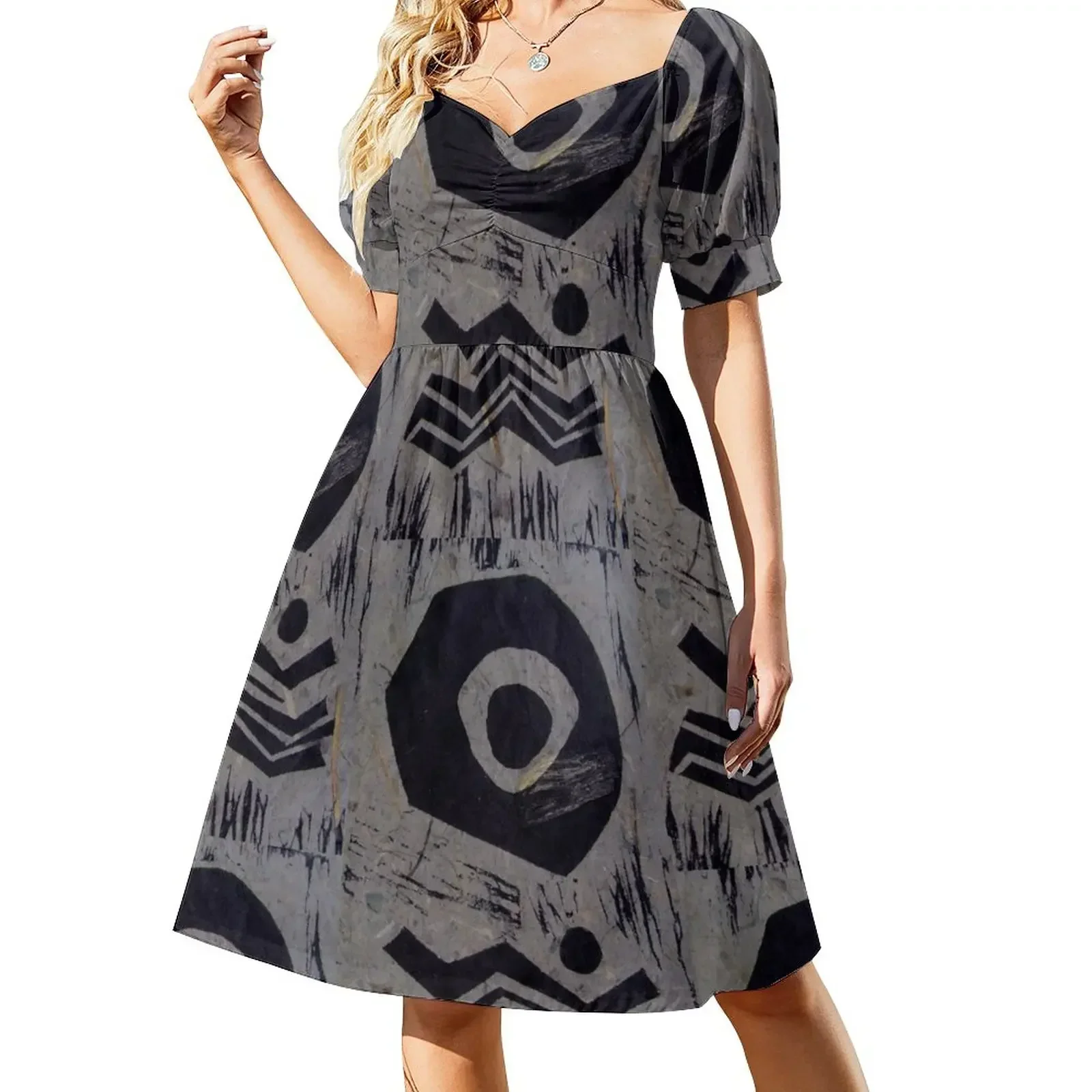 Lines and Creases 3 Short-Sleeved Dress dresses for womens Women's summer dress Dress
Lines and Creases 3 Short-Sleeved Dress dresses for womens Women's summer dress Dress
