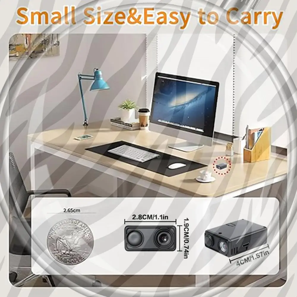 4K WiFi Mini Surveillance Camera with Motion Detection Detecting Camcorders Remote App Control for Home Office Surveillance
4K WiFi Mini Surveillance Camera with Motion Detection Detecting Camcorders Remote App Control for Home Office Surveillance