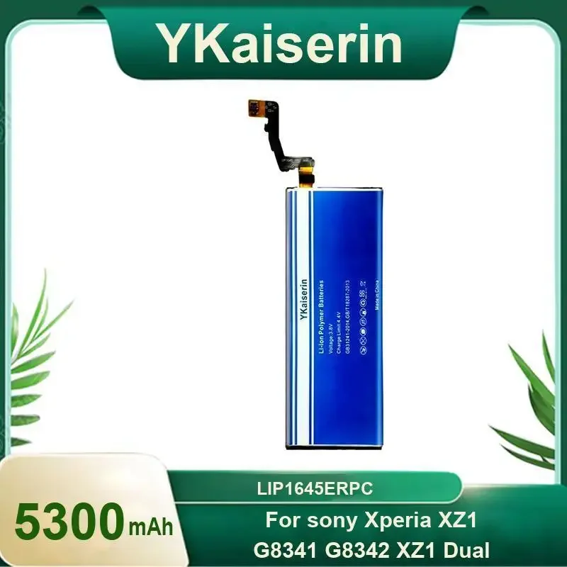 Сменный аккумулятор YKaiserin емкостью 5300 мАч для SONY Xperia XZ1 G8342 LIP1645ERPC, аккумуляторные батареи для телефона + трек, без гарантии
Сменный аккумулятор YKaiserin емкостью 5300 мАч для SONY Xperia XZ1 G8342 LIP1645ERPC, аккумуляторные батареи для телефона + трек, без гарантии