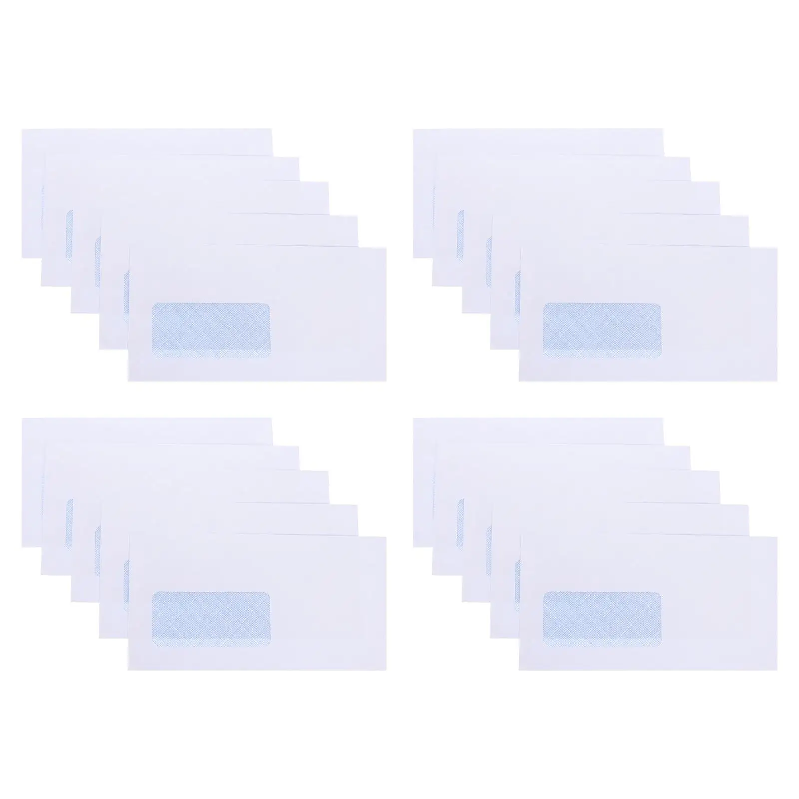 50pcs Self Double Storage Envelopes Offset Paper Business Portable Daily Use Card Window Clothe Document Storage
50pcs Self Double Storage Envelopes Offset Paper Business Portable Daily Use Card Window Clothe Document Storage