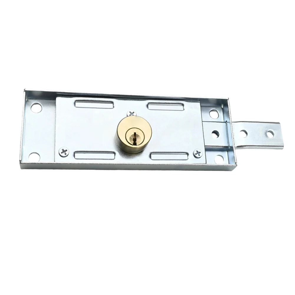 Замок для гаражных ворот с круглым цилиндром, надежный, простой в установке, для рольставней, с ключом, для нижней части ворот
Замок для гаражных ворот с круглым цилиндром, надежный, простой в установке, для рольставней, с ключом, для нижней части ворот