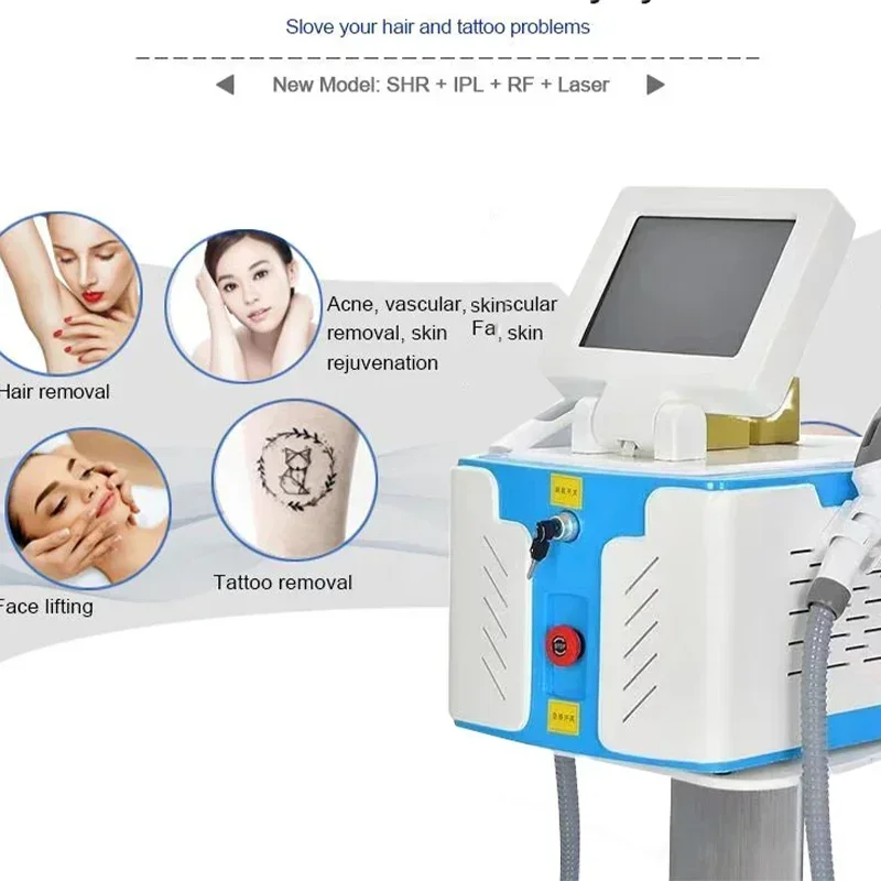 Multifunctional 2 in 1 Professional Beauty Equipment IPL OPT Hair Remov ND Yag Laser Tattoo Remov Pico second Machine 2024
Multifunctional 2 in 1 Professional Beauty Equipment IPL OPT Hair Remov ND Yag Laser Tattoo Remov Pico second Machine 2024