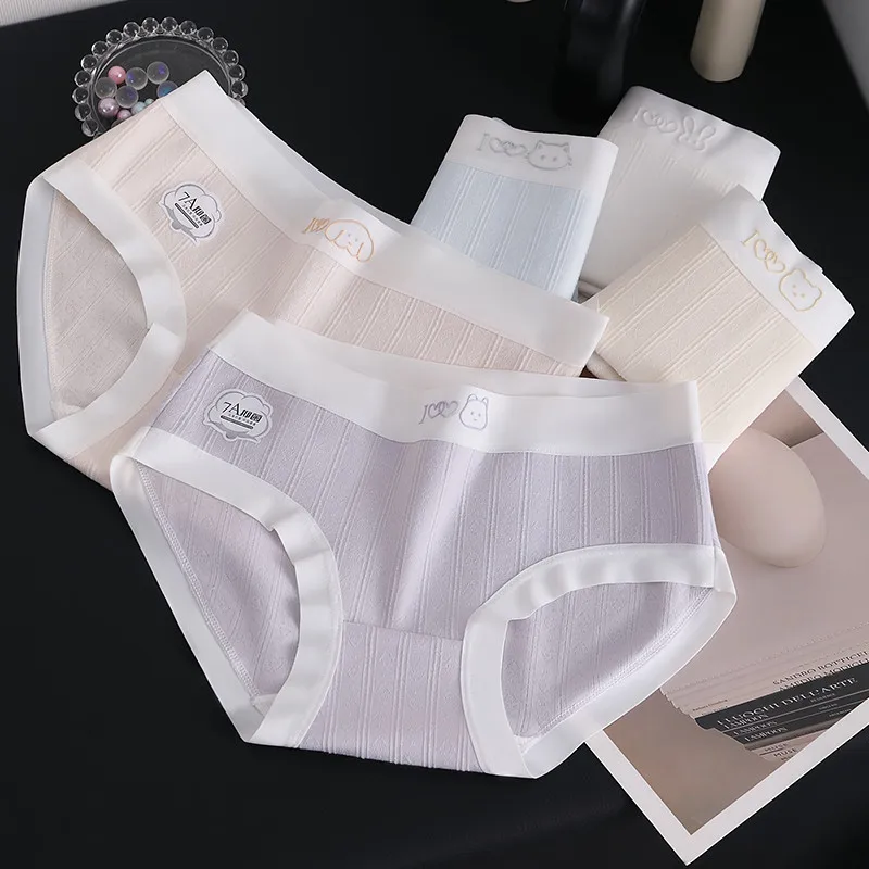 3 шт., сексуальные женские трусики со средней талией, дышащее жаккардовое удобное тонкое нижнее белье, мягкое нижнее белье из чистого хлопка, трусы, нижнее белье
3 шт., сексуальные женские трусики со средней талией, дышащее жаккардовое удобное тонкое нижнее белье, мягкое нижнее белье из чистого хлопка, трусы, нижнее белье