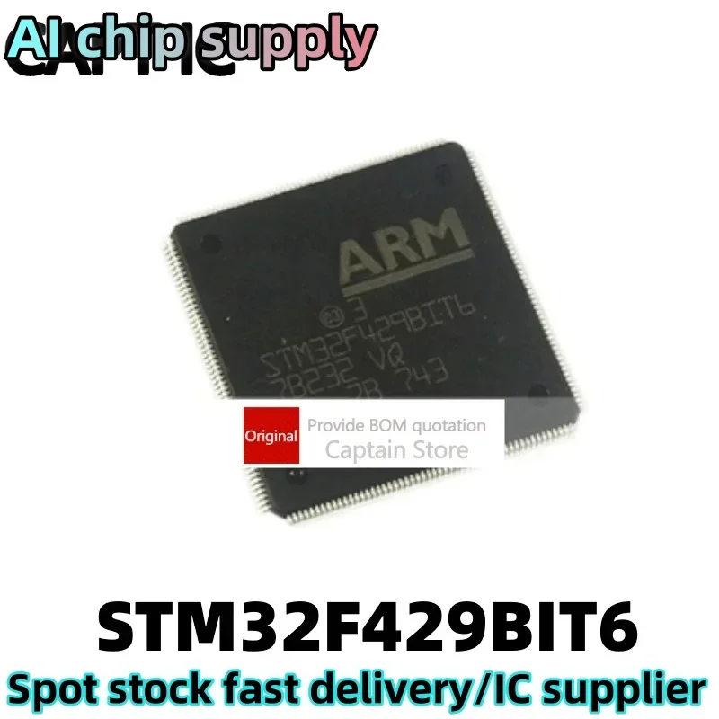 5PCS 32F429BIT6 STM32F429BIT6 LQFP208
5PCS 32F429BIT6 STM32F429BIT6 LQFP208