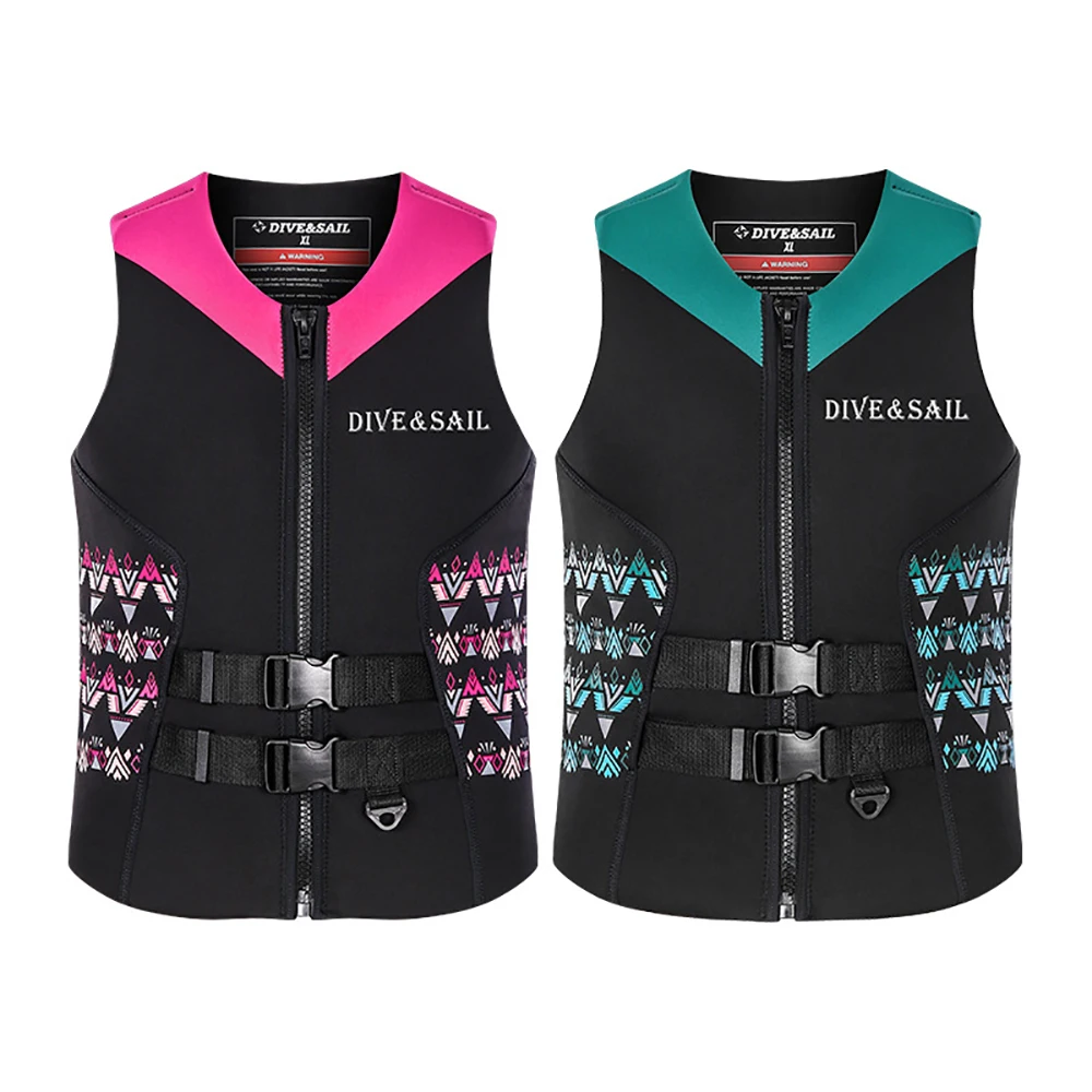 Women Life Jacket Neoprene Buoyancy Swimming Drifiting Boating Kayaking Vest for Adult Female Water Sports Kayak Life Vests
Women Life Jacket Neoprene Buoyancy Swimming Drifiting Boating Kayaking Vest for Adult Female Water Sports Kayak Life Vests