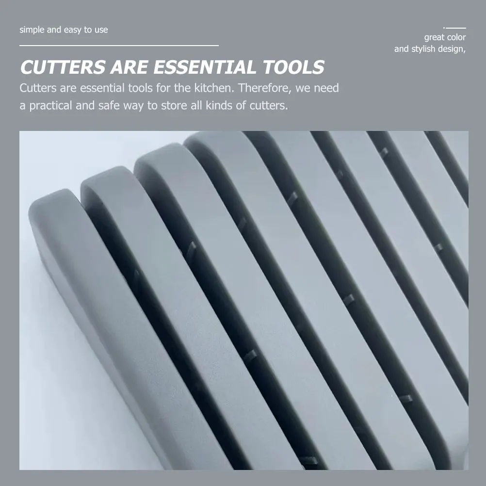 Household Cutter Rack PP Material Kitchen Organizer Simple Design Easy Storage Multi Function Holder Cutter Rack
Household Cutter Rack PP Material Kitchen Organizer Simple Design Easy Storage Multi Function Holder Cutter Rack