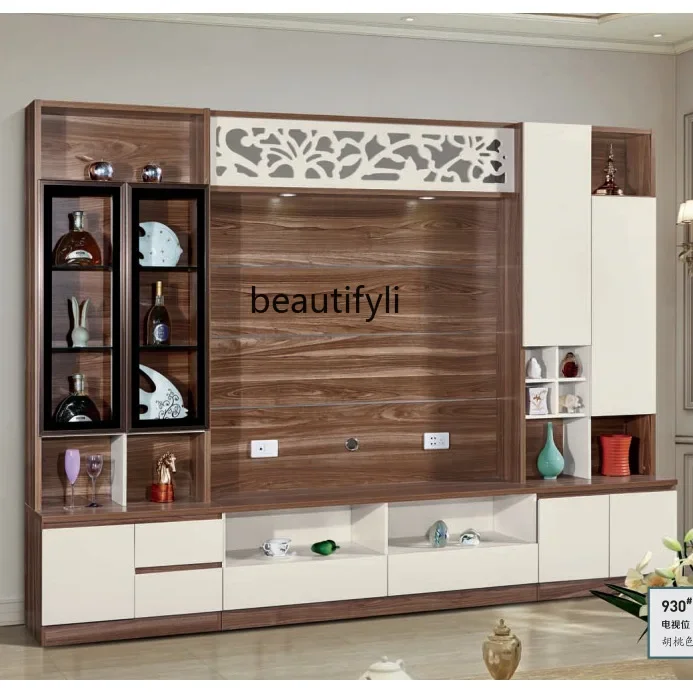 A55 Durable and sturdy panel TV cabinet Modern simple living room furniture TV cabinet Wall cabinet
A55 Durable and sturdy panel TV cabinet Modern simple living room furniture TV cabinet Wall cabinet