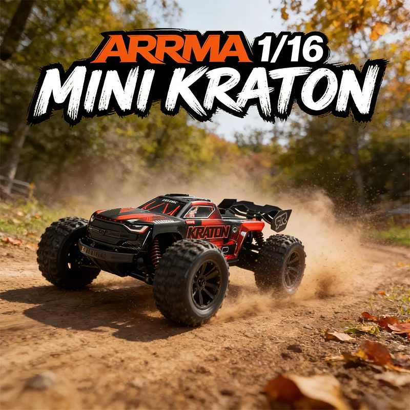 ARRMA 1/16 MINI KRATON 4WD Brushless 3S DSC Technology 80KM+ High Speed Monster Truck Adult Enthusiast RC Toy Model RTR
ARRMA 1/16 MINI KRATON 4WD Brushless 3S DSC Technology 80KM+ High Speed Monster Truck Adult Enthusiast RC Toy Model RTR