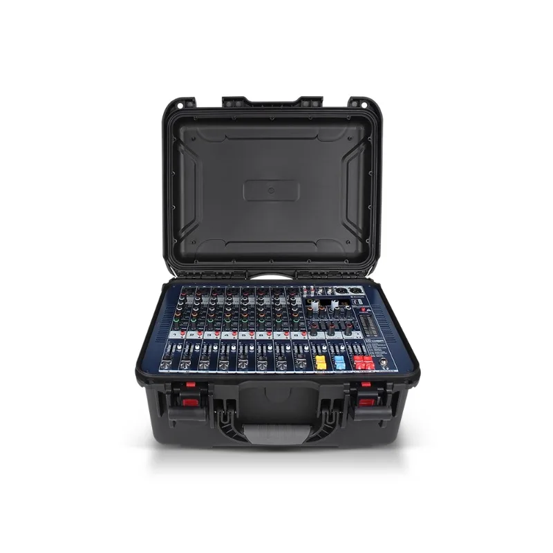 Professional 8-way mixer with power amplifier, reverb Bluetooth stage performance wireless microphone
Professional 8-way mixer with power amplifier, reverb Bluetooth stage performance wireless microphone