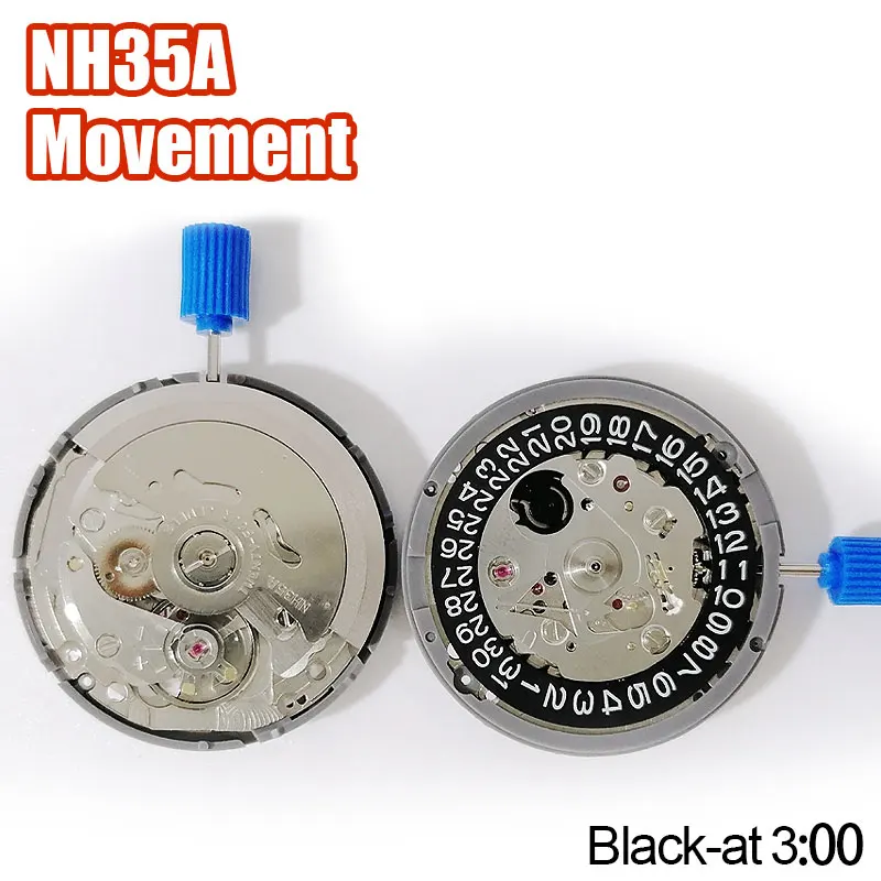 Original Japan NH35 Automatic Mechanical Movement Black Datewheel White Text 24 Jewels Mod Replace Mechanism NH35A Accessories
Original Japan NH35 Automatic Mechanical Movement Black Datewheel White Text 24 Jewels Mod Replace Mechanism NH35A Accessories