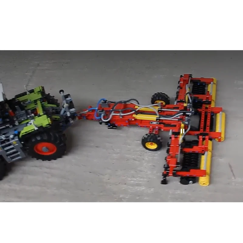 42054 MOC-8792 Custom Building Blocks Trailer, with Front Counterweight and Pneumatic Block Model, Birthday Gift
42054 MOC-8792 Custom Building Blocks Trailer, with Front Counterweight and Pneumatic Block Model, Birthday Gift